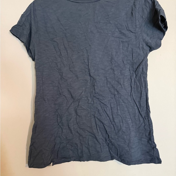 Legacy Women's Blue Tee with Orange Graphic - Picture 2 of 3